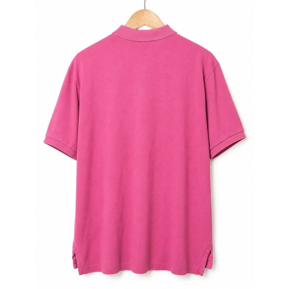 CLEARANCE! Polo Ralph Lauren Pink Classic Fit Polo Shirt Men's Large 100% Cotton - Picture 3 of 6